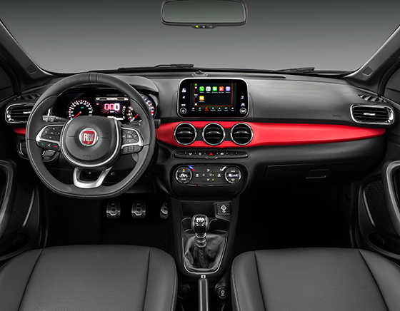 Fiat Argo HGT interior